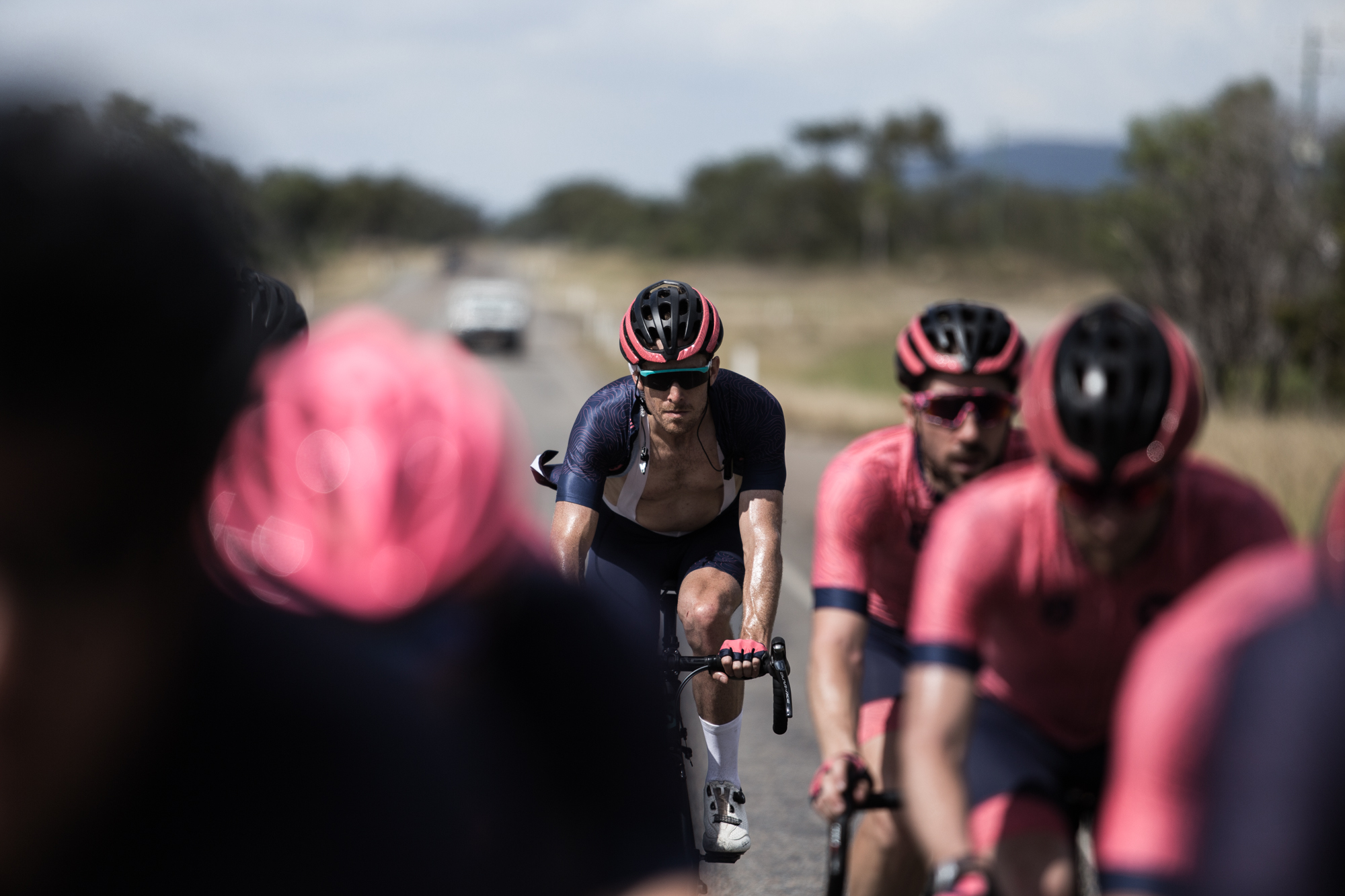 ManRide riders on the road